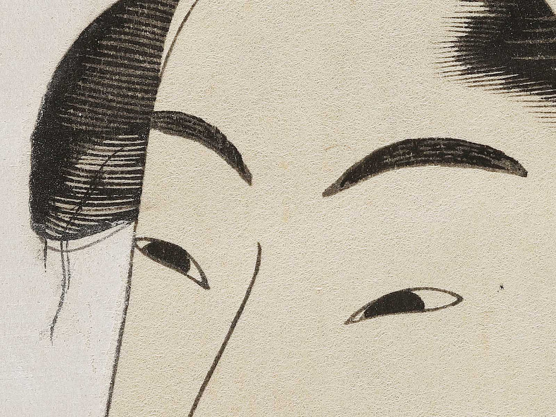 The Interesting Type from the series Ten Types In The Physiognomic Study Of Women by Kitagawa Utamaro, (Large print size) / BJ326-942