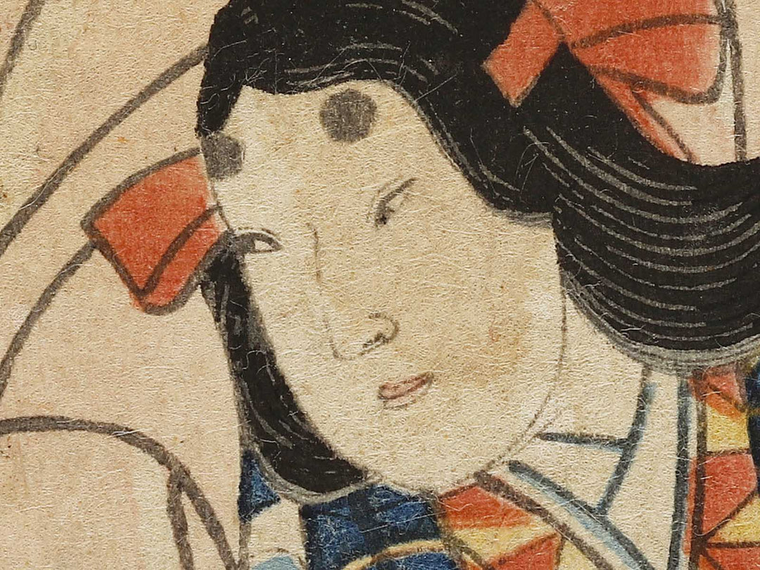 Nana momiji no ga from the series Murasaki shikibu genji karuta by Utagawa Kunisada II / BJ325-864