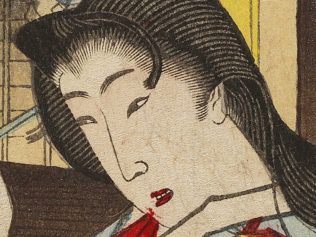 Okubo Hikozaemon from the series Azumae chuya kurabe by Yoshu Chikanobu / BJ341-033