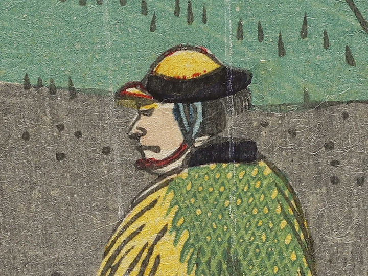 Ueno sanmon from Tokyo meisho zue by Utagawa Hiroshige III / BJ339-507