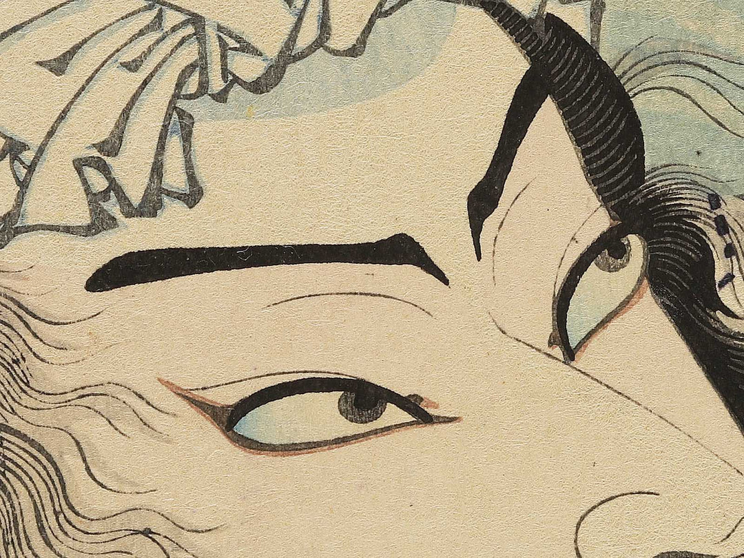 Torii Kyoemon from the series Baiko hyakushu no uchi by Toyohara Kunichika / BJ342-951