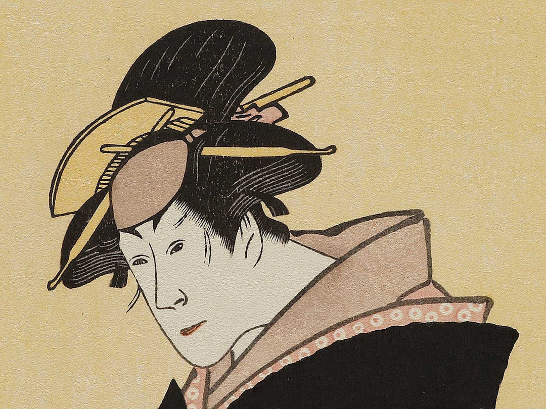 Matsumoto yonesaburo no nakai otsuyu by Toshusai Sharaku, (Medium print size) / BJ318-829