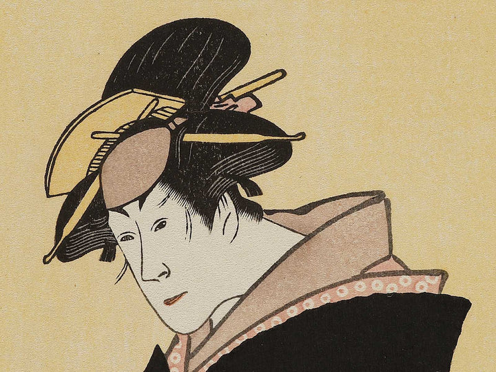 Matsumoto yonesaburo no nakai otsuyu by Toshusai Sharaku, (Medium print size) / BJ318-829