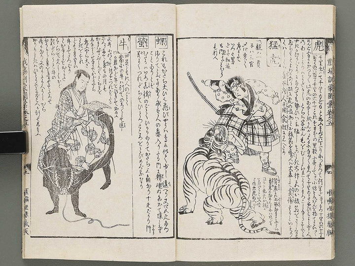 Shibai kinmo zui Volume 3-5 by Katsukawa Shunei / BJ304-087