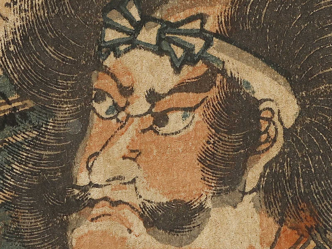 Asai Saburo Yoshihide by Ipposai Yoshifuji / BJ339-472