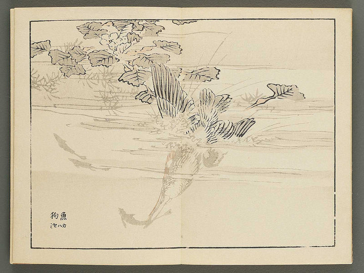 Bairei gafu (Kacho no bu) by Kono Bairei / BJ351-106