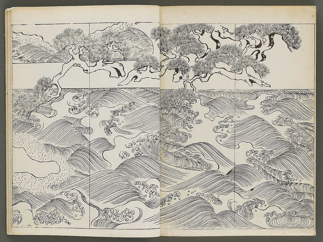 Korin shinsen hyaku zu (Ge) by Ogata Korin / BJ337-274