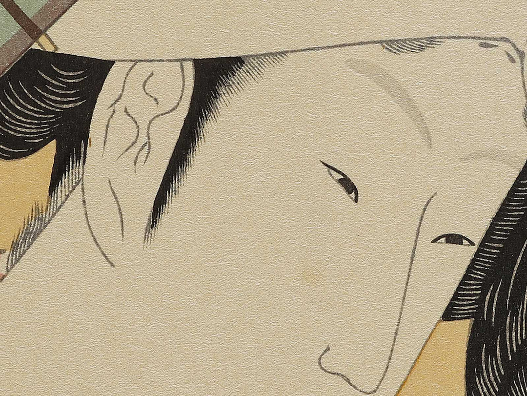 Tomegane from the series Furyu nakute nanakuse by Katsushika Hokusai, (Medium print size) / BJ319-494