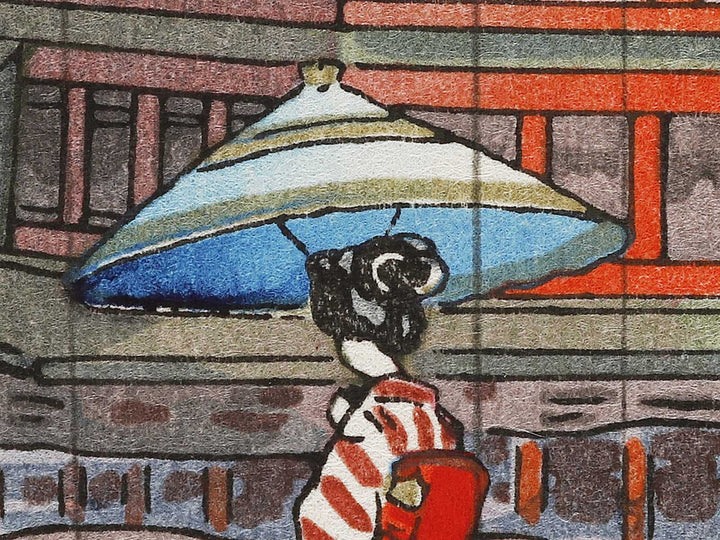 Nara horyuji by Tsuchiya Koitsu, (Large print size) / BJ327-005