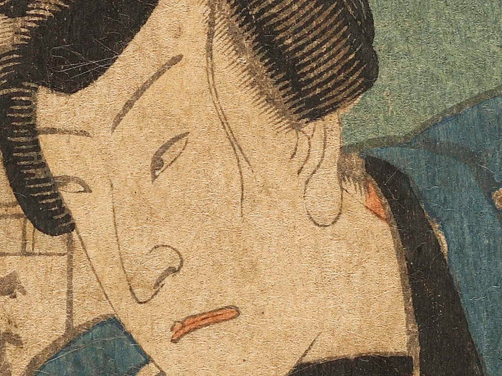 Dai rokudanme from the series Kanadehon chushingura  by Utagawa Kuniaki / BJ321-216