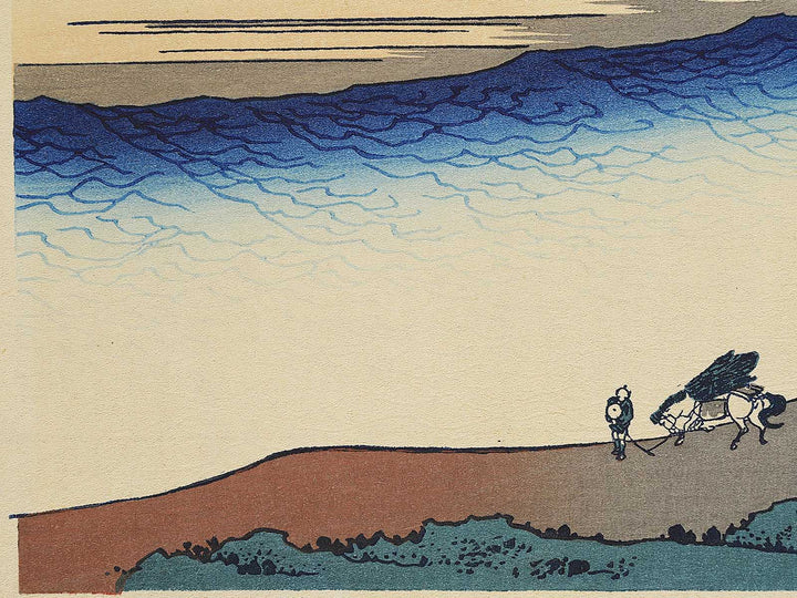 The Tamagawa River in Musashi Province from the series Thirty-six Views of Mount Fuji by Katsushika Hokusai, (Medium print size) / BJ348-957