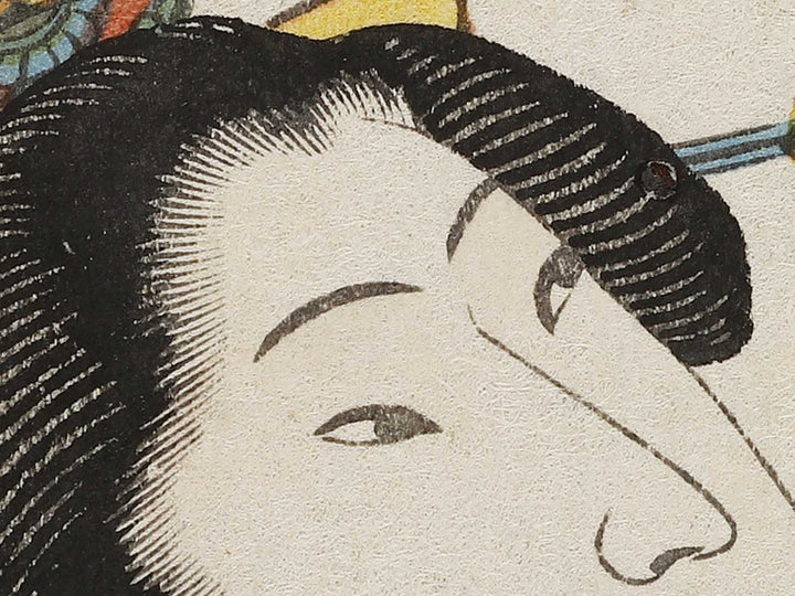 Hyakuban Jintokuin from the series Hyakunin isshu esho by Utagawa Kunisada(Toyokuni III) / BJ314-692