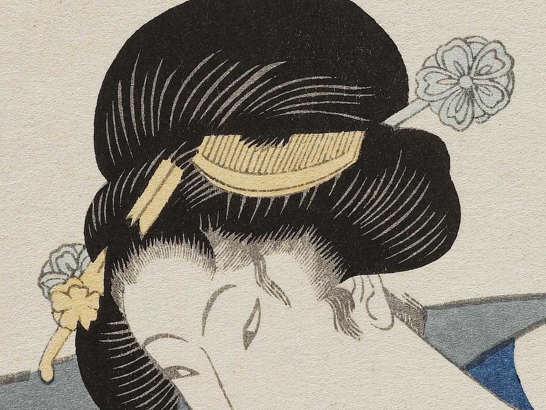Sirogane no seisyoukou from the series Jiisei edo kanoko by Gototei Kunisada / BJ326-228