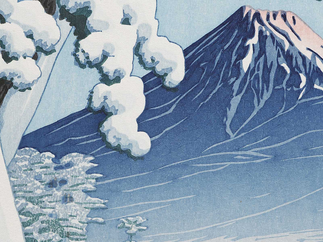 Fuji no sessei (Tagonoura) by Kawase Hasui, (Large print size) / BJ320-201