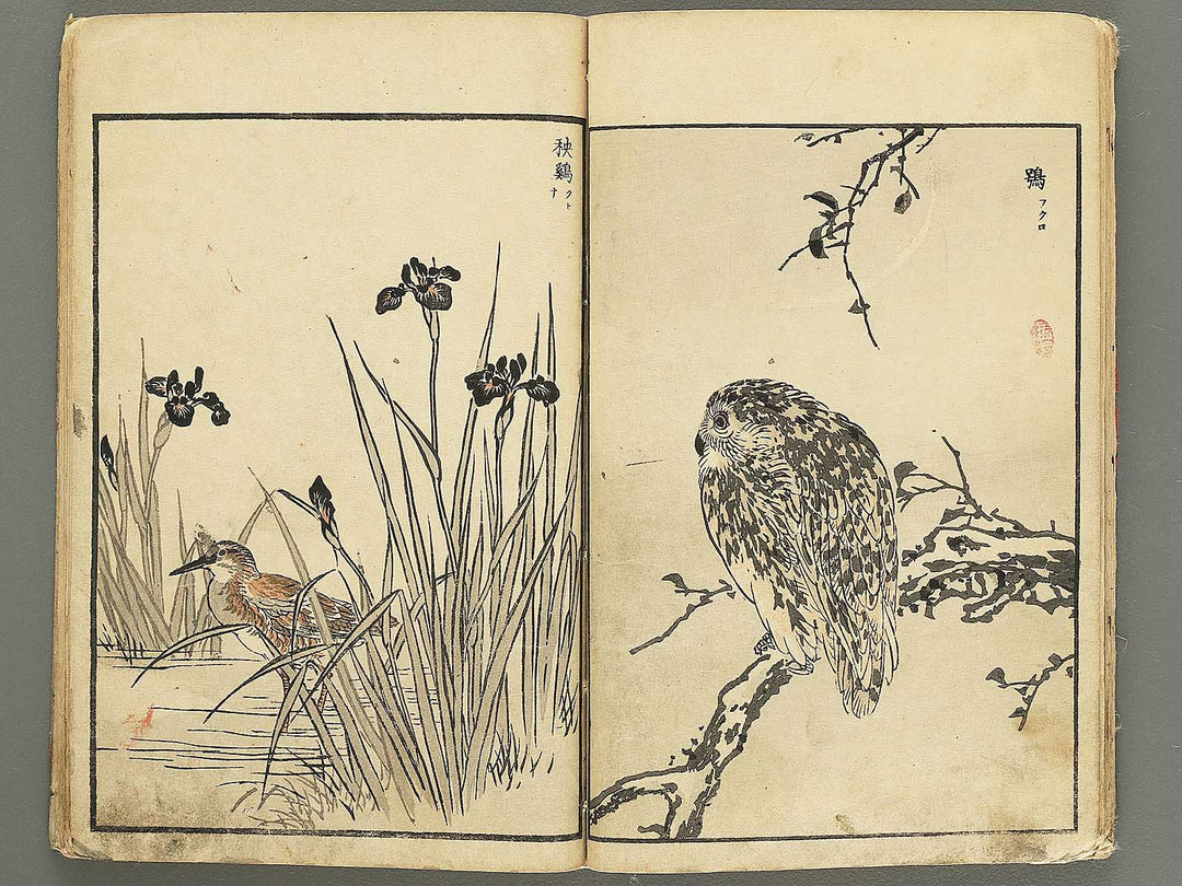 Bairei hyakucho gafu by Kono Bairei / BJ354-907