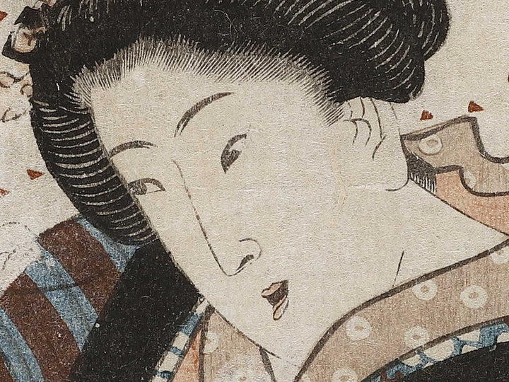 Kuro from the series Goshiki waka teika kyo by Utagawa Yoshitora / BJ309-806