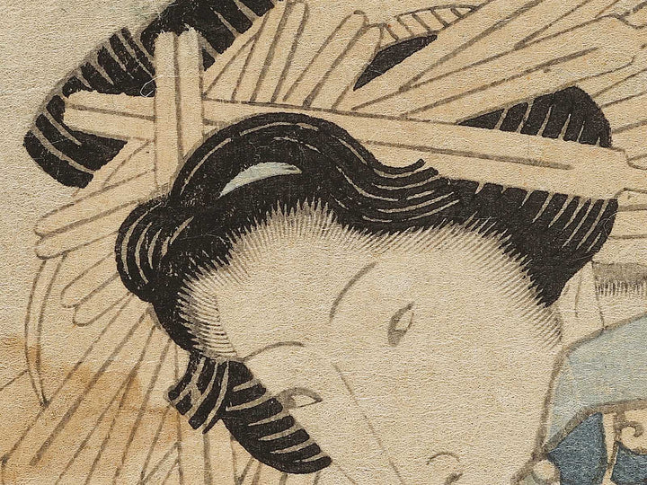 Beautiful women by Keisai Eisen / BJ336-035