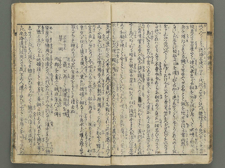 Nanso satomi hakkenden Volume 1 by Yanagawa Shigenobu / BJ347-151