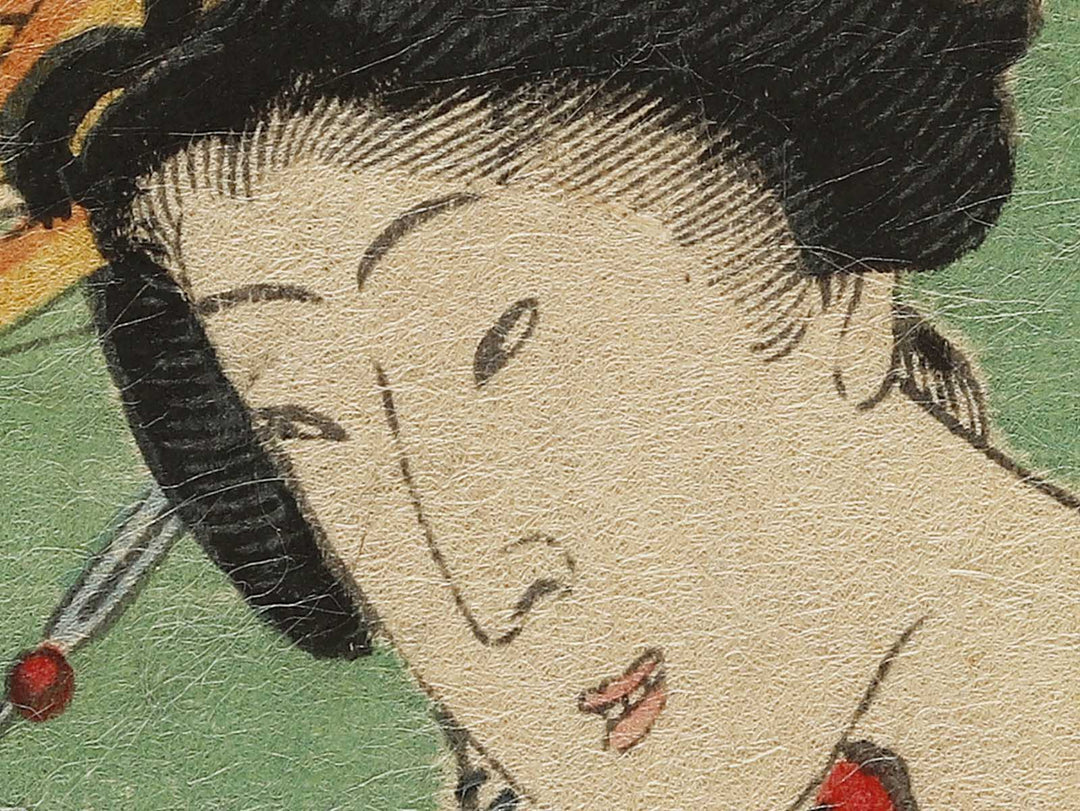 Hiramatsucho Uosen from the series 36 Restaurants in Sweet Spring by Ochiai Yoshiiku / BJ326-424