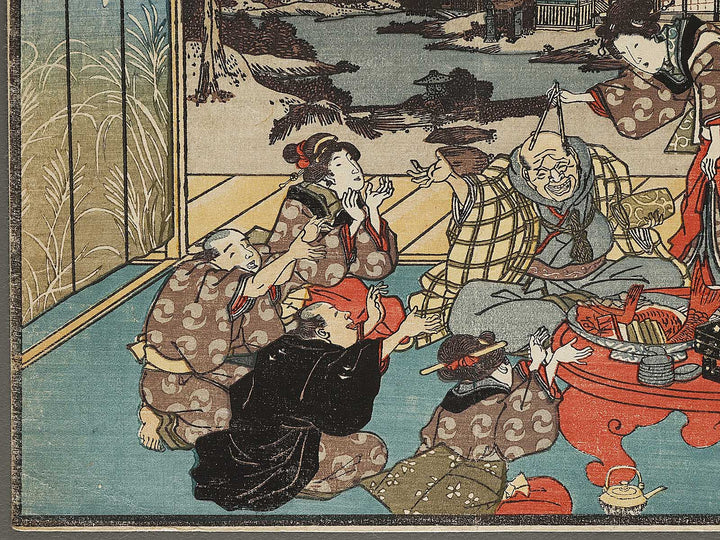 Dai 7 from the series Chuyu gishin roku by Utagawa Kunisada(Toyokuni III) / BJ308-791