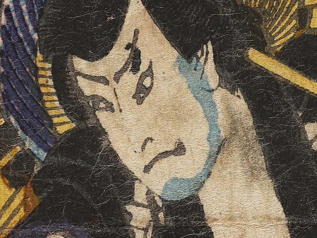 Hachidanme from the series Kanadehon Chushingura by Utagawa Yoshifuji / BJ341-138