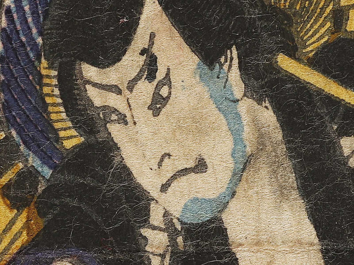 Hachidanme from the series Kanadehon Chushingura by Utagawa Yoshifuji / BJ341-138