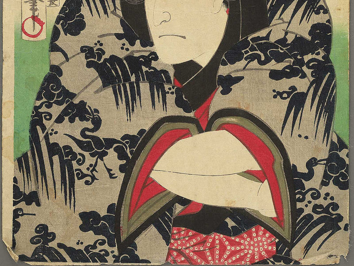 Sikitori senryo nobori by Toyohara Kunichika / BJ348-747