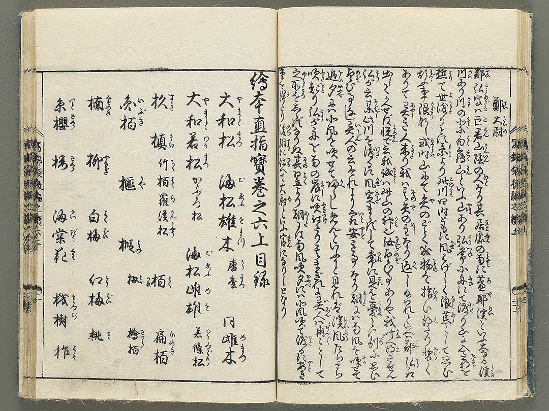 Ehon nezashi takara Volume 5 by Tachibana Morikuni / BJ353-577
