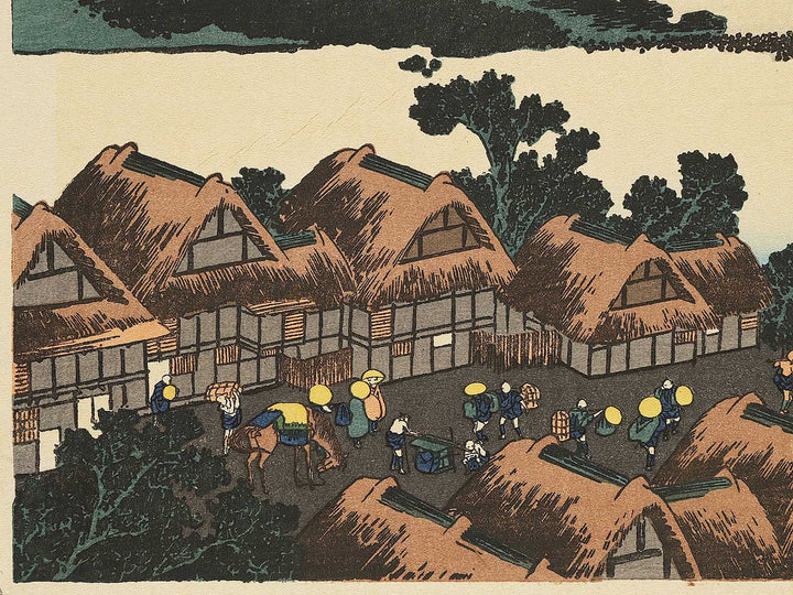 Dawn at Isawa in Kai Province from the series Thirty-six Views of Mount Fuji by Katsushika Hokusai, (Medium print size) / BJ297-822