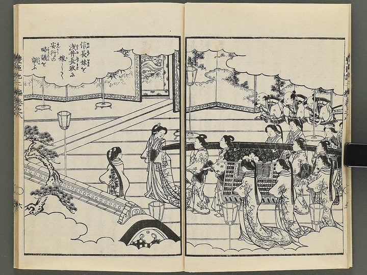 Ehon toyotomi kunkoki Part 2, Book 8 by Utagawa Kuniyoshi / BJ343-749