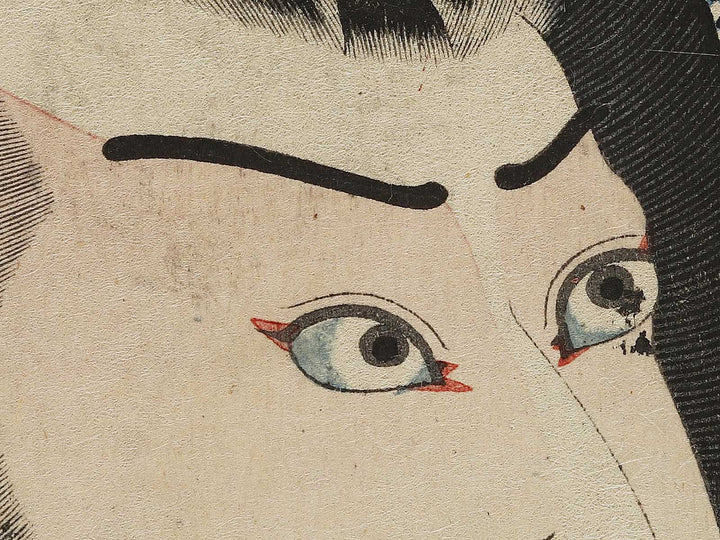 Hanaregoma from the series Mitate shusse sumo by Utagawa Kunisada(Toyokuni III) / BJ340-018