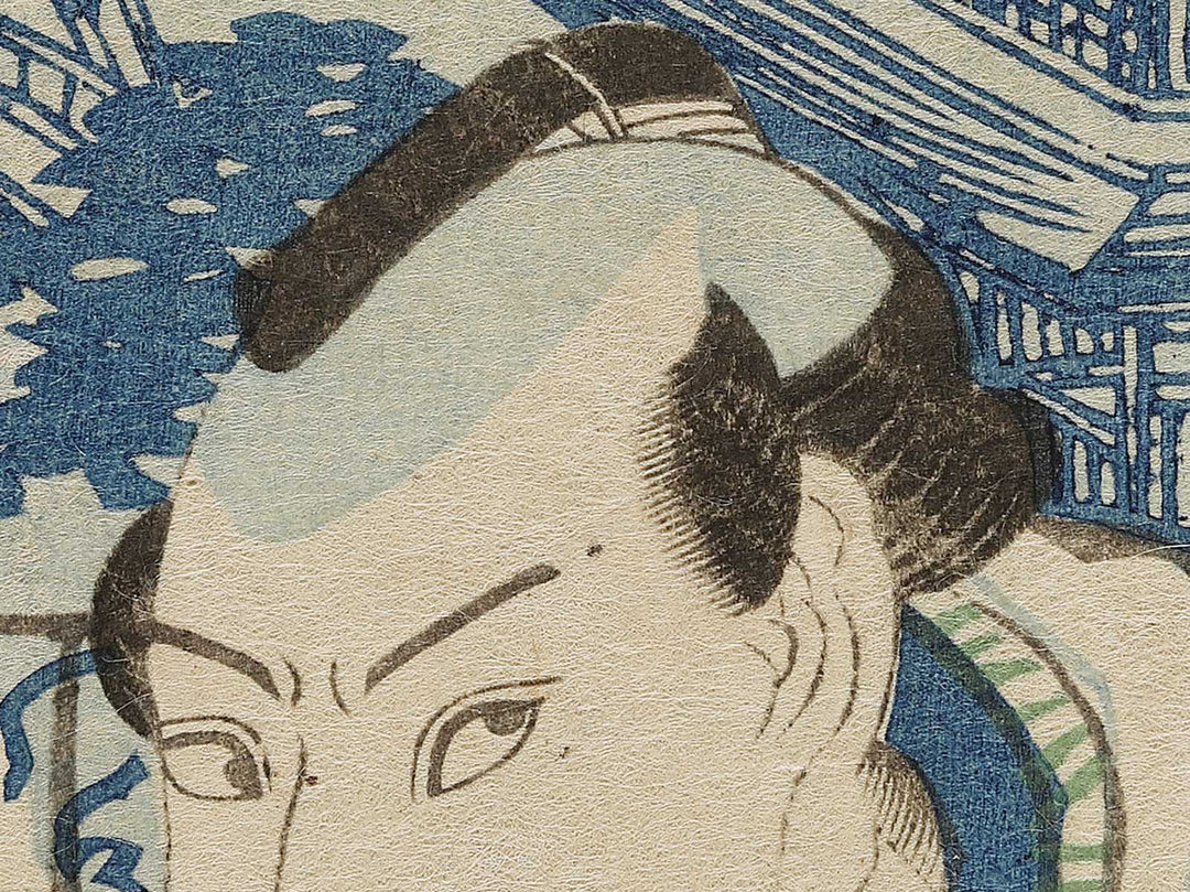 Bando Shucho from the series Edo no hana goninotoko by Utagawa Kuniyoshi / BJ322-294