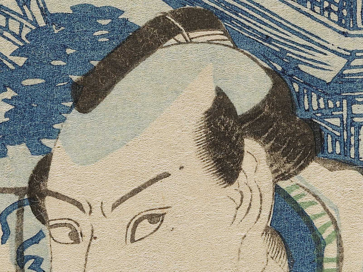 Bando Shucho from the series Edo no hana goninotoko by Utagawa Kuniyoshi / BJ322-294