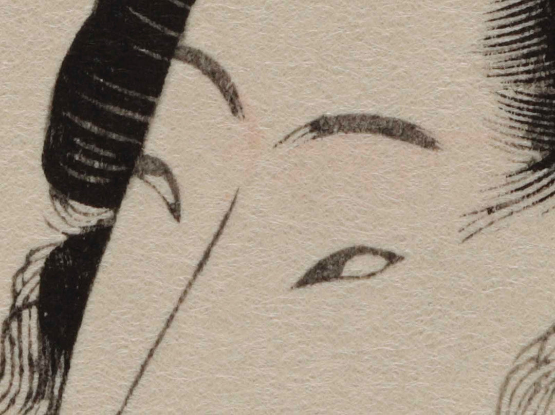 Roka no kureyuki from the series Eight Views of Figures Inside and Outside by Utagawa Hiroshige, (Large print size) / BJ240-149