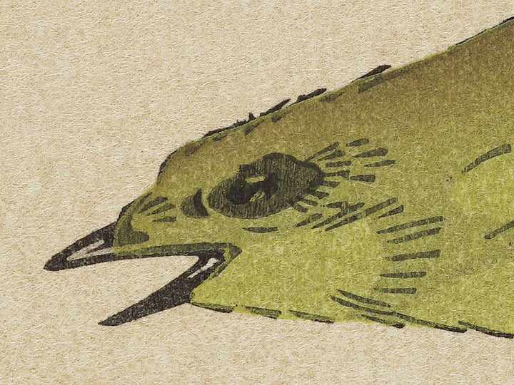 Tsubaki ni uguisu by Utagawa Hiroshige, (Large print size) / BJ324-730