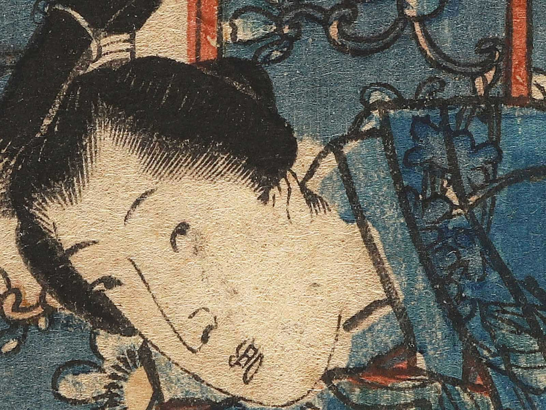 Fujibakama from the series Imagenji nishikie awase by Utagawa Kunisada(Toyokuni III) / BJ301-455