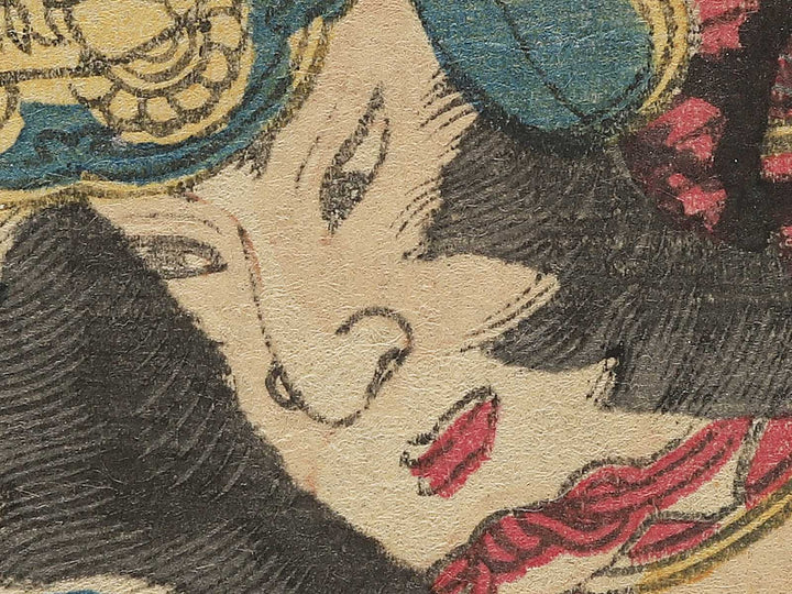Senbonzakura seisatsu no zu by Utagawa Kunifuku / BJ345-471