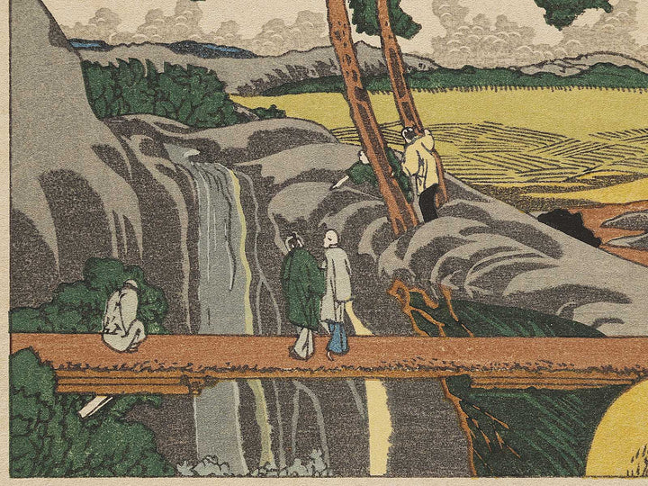 Yotsuya juniso by Katsushika Hokusai, (Medium print size) / BJ321-636