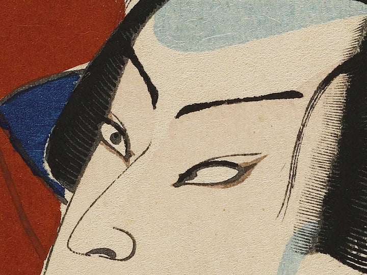 Torii Matasuke from the series Haiyu rakugo atari kurabe by Toyohara Kunichika / BJ339-892