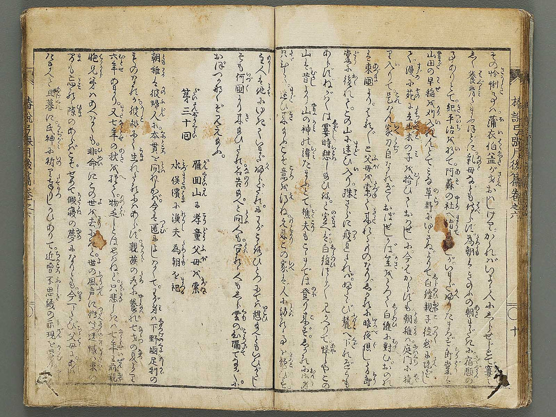 Chinsetsu yumiharizuki Part 2, Book 6 by Katsushika Hokusai / BJ317-478