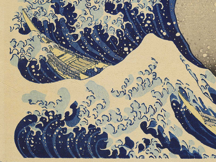 Under the Wave off Kanagawa , also known as The Great Wave off Kanagawa from the series Thirty-six Views of Mount Fuji by Katsushika Hokusai, (Medium print size) / BJ348-950