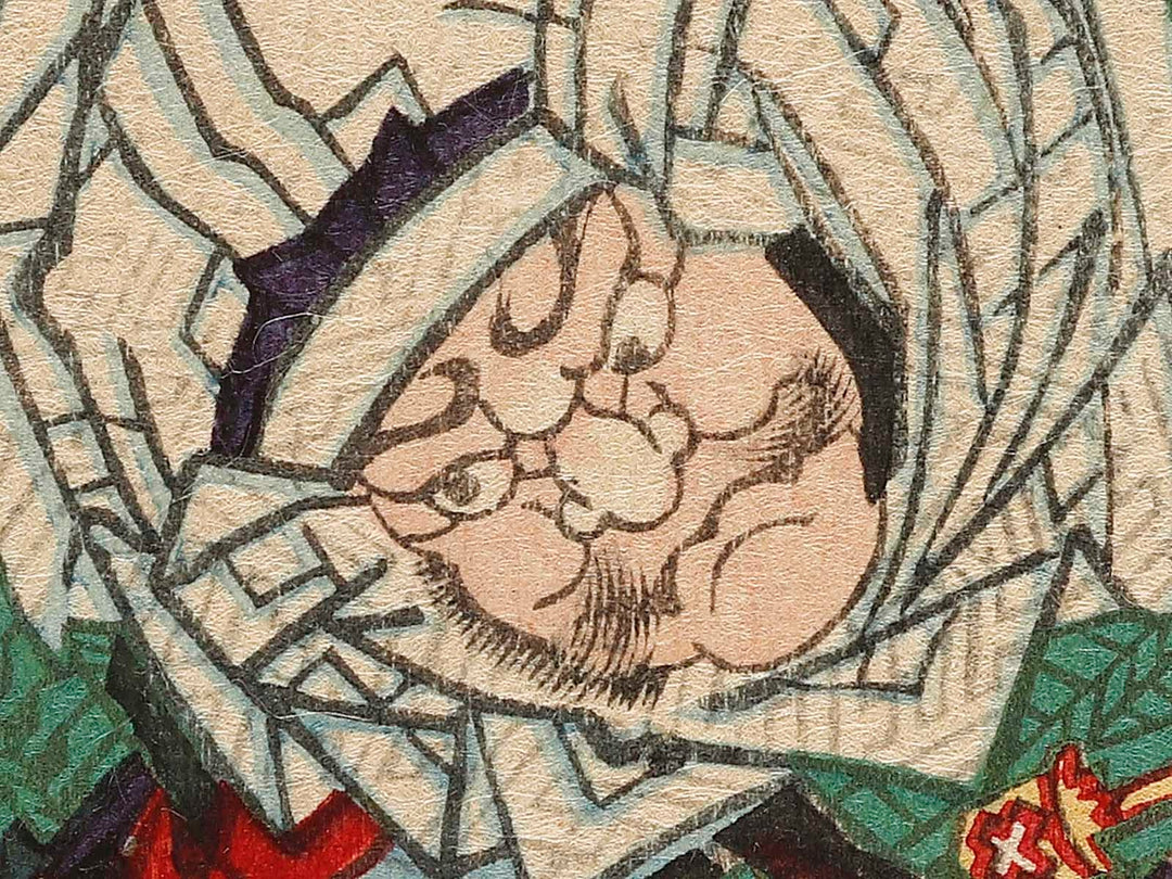 Totoumi Mitsuke Tenryugawa koseki from the series Shoga gojusan eki by Utagawa Yoshitora / BJ321-097