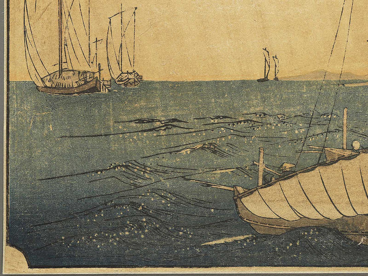 Kuwana from the series The Fifty-three Stations of the Tokaido by Utagawa Hiroshige / BJ351-232