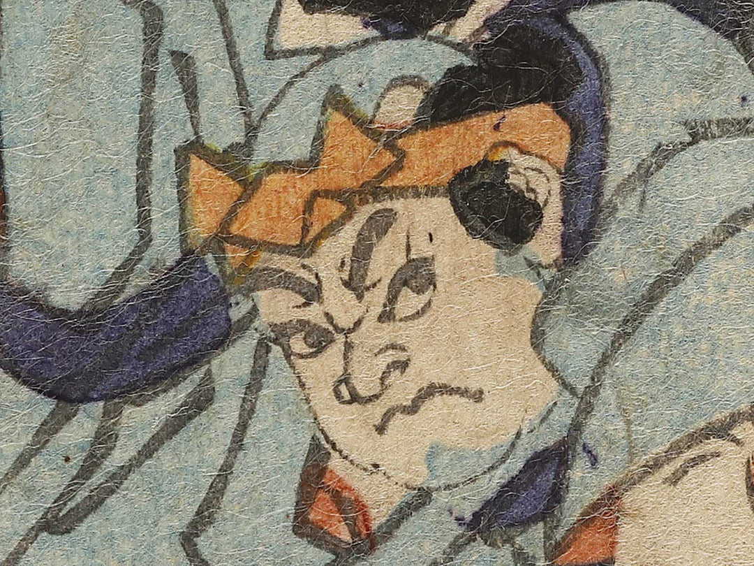 Sandanme from the series Kanadehon Chushingura by Utagawa Yoshifuji / BJ341-110