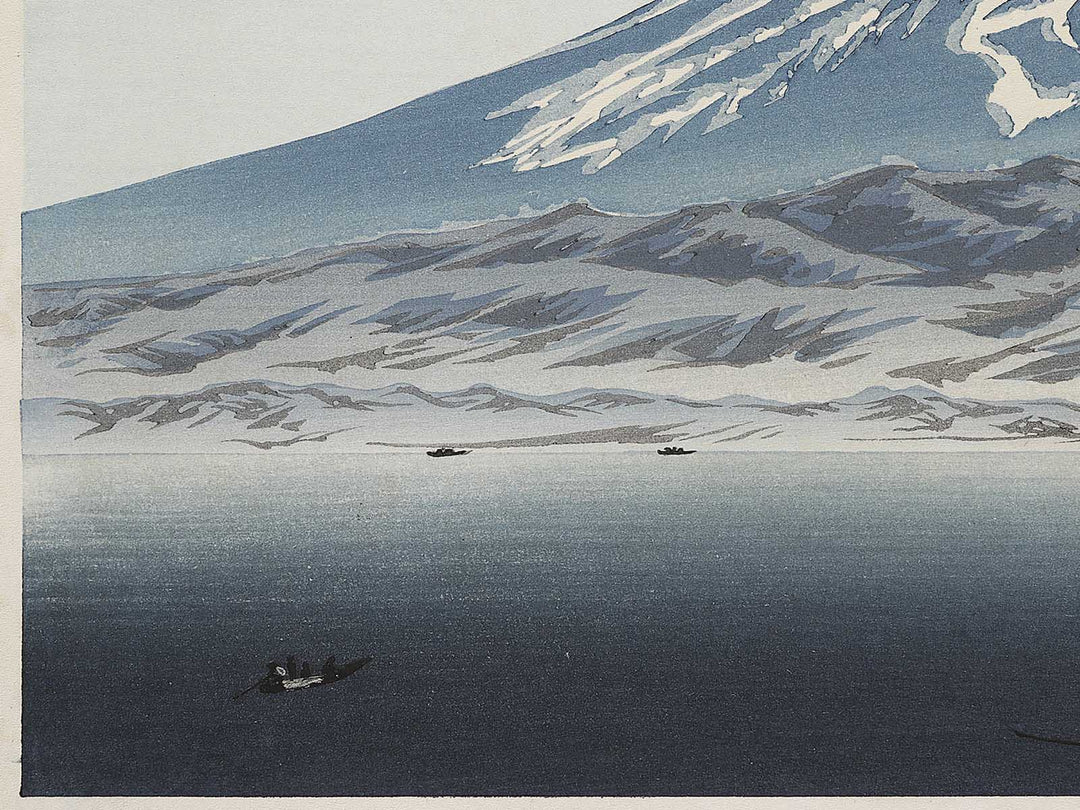 Nishiizu kaigan gyoan no Fuji from the series Fuji sanjurokkei no uchi by Tokuriki Tomikichiro, (Large print size) / BJ341-691