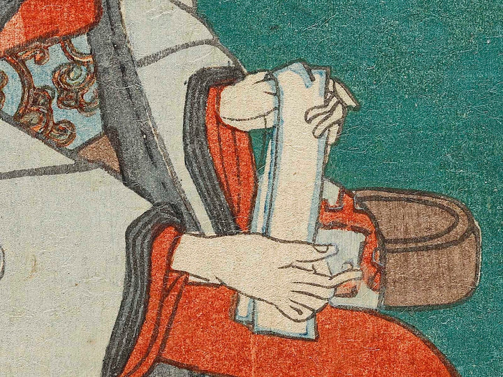 Hanamurasaki from the series Meigi sanjurokka sen by Utagawa Kunisada (Toyokuni III)   / BJ326-781