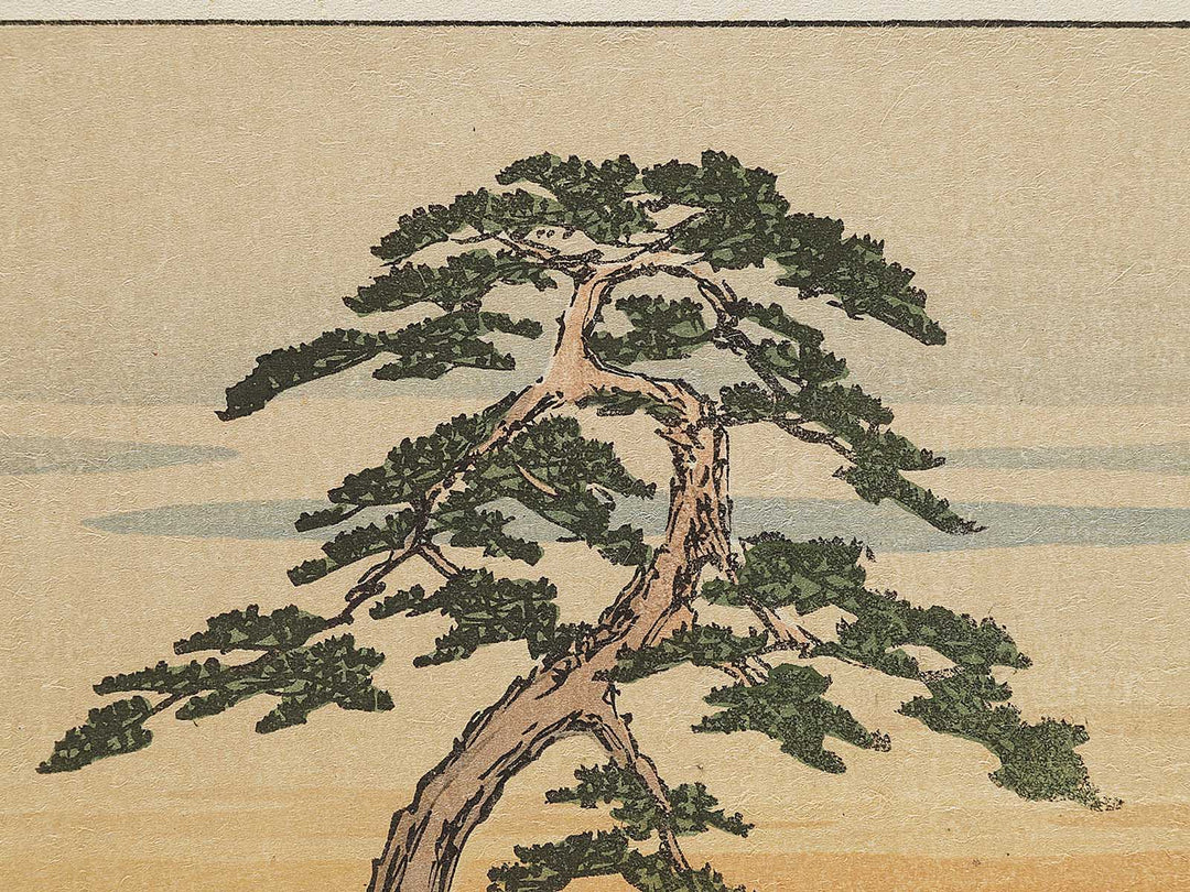 Hakkeizaka yoroikakematsu from the series Ehon edo miyage by Utagawa Hiroshige / BJ332-066