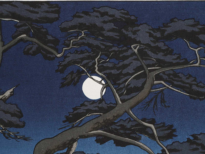 Tsukiyo no Enoshima by Kawase Hasui, (Large print size) / BJ321-111