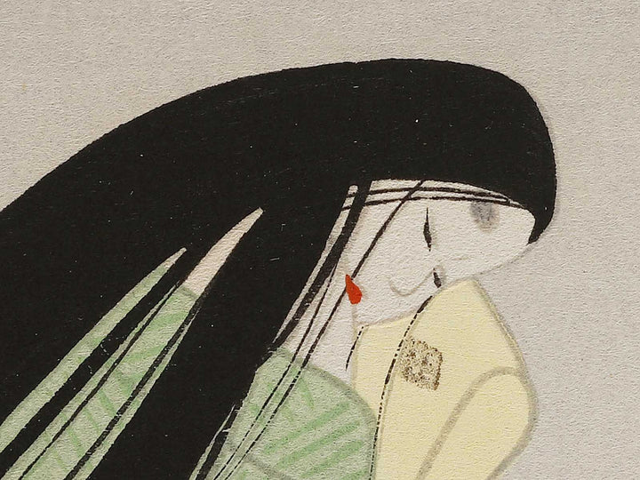 KASHIWAGI from the series The Tale of Genji by Ebina Masao, (Medium print size) / BJ329-350