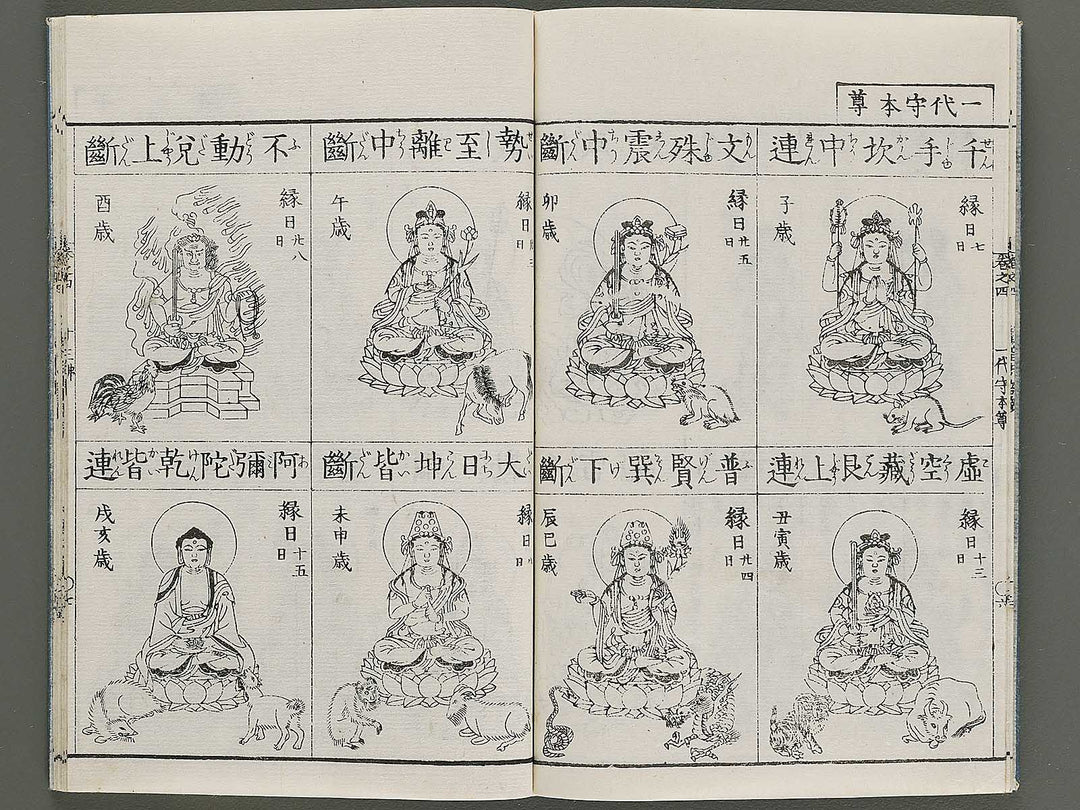 Zoho shoshu butsuzo zui Volume 4 by Tosa Hidenobu / BJ339-066